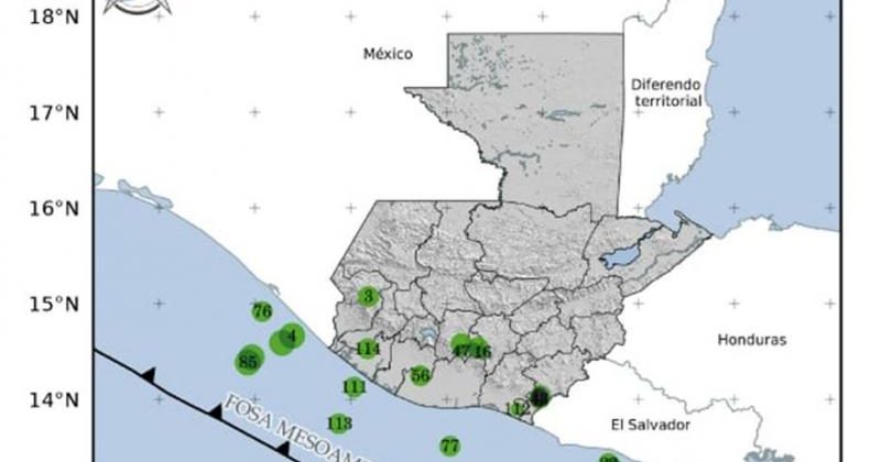Reportan un enjambre sísmico en Jutiapa