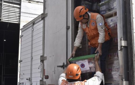 Movilizan ayuda humanitaria a 4 regiones de Guatemala