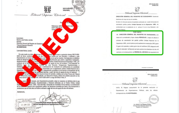 Atacan a UNE con Información falsa y manipulando documentos oficiales