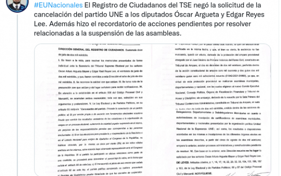 Periodista de Emisoras se retracta borrando tweet sobre resolución del TSE