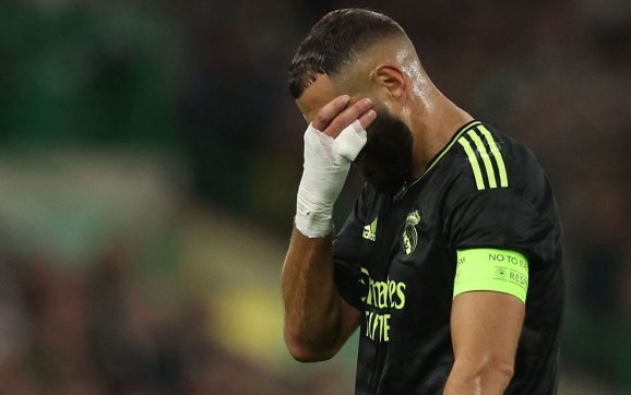 Benzema, lesión doble en el muslo derecho y de baja hasta octubre