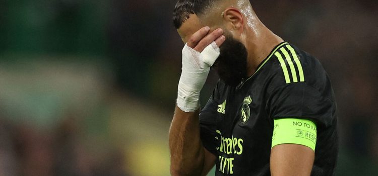 Benzema, lesión doble en el muslo derecho y de baja hasta octubre