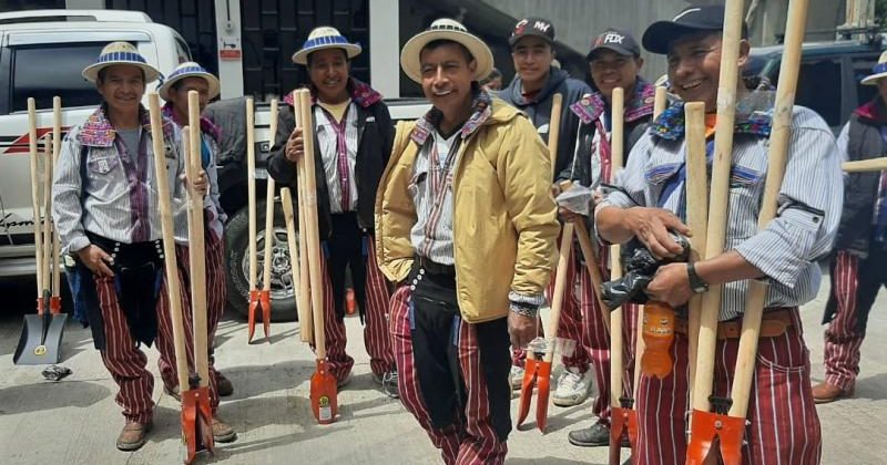 Benefician a 343 familias del área rural de Huehuetenango