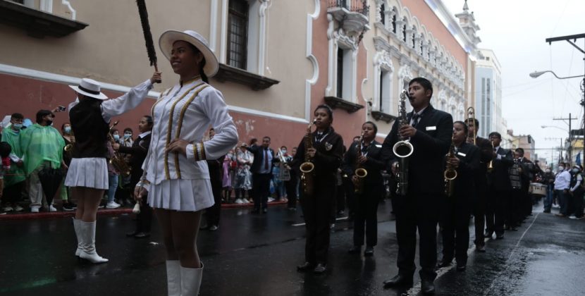 Realizan Primer Festival de Bandas Escolares en conmemoración de la Independencia Patria