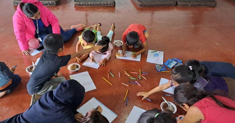 Apoyan a varias comunidades  de Huehuetenango, Jutiapa, Izabal y Alta Verapaz, afectadas por la tormenta Julia.