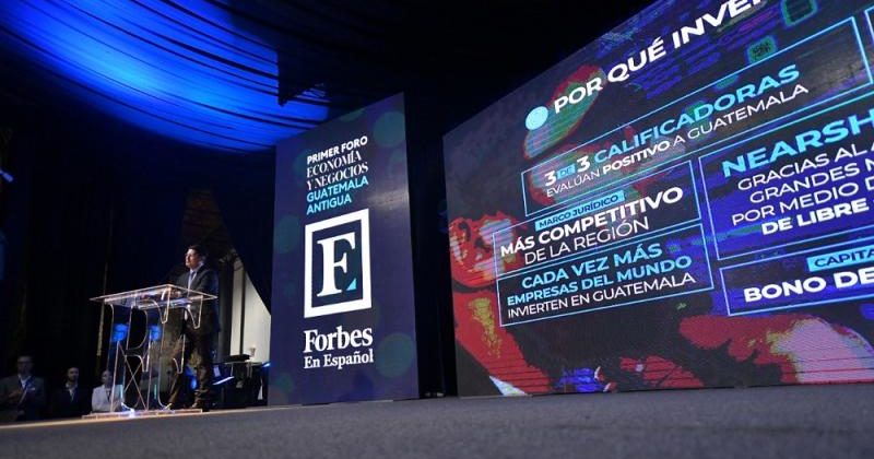 Durante foro de revista FORBES presentan los resultados de la estrategia de transformación económica del país