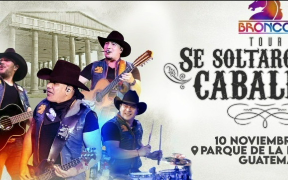 Claro Guatemala te lleva al concierto de Bronco