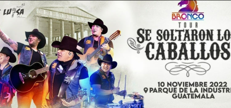 Claro Guatemala te lleva al concierto de Bronco