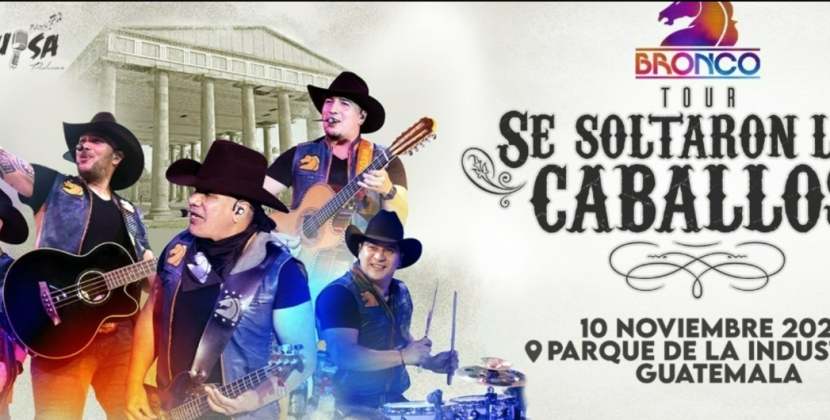 Claro Guatemala te lleva al concierto de Bronco