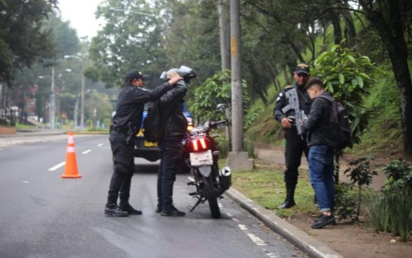 PNC instala puestos de control para prevenir hechos ilícitos
