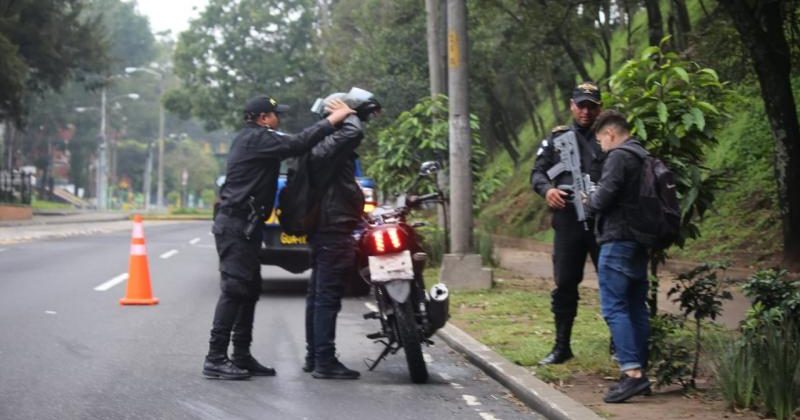 PNC instala puestos de control para prevenir hechos ilícitos