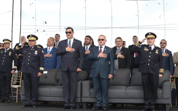 Autoridades de Gobernación nombran nuevos mandos de la cúpula policial