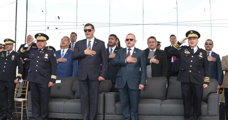 Autoridades de Gobernación nombran nuevos mandos de la cúpula policial