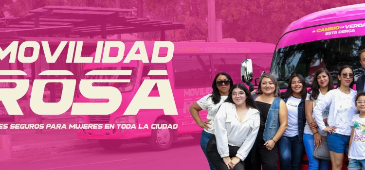 Movilidad Rosa: la iniciativa que busca proteger a las mujeres víctimas de violencia en el transporte público