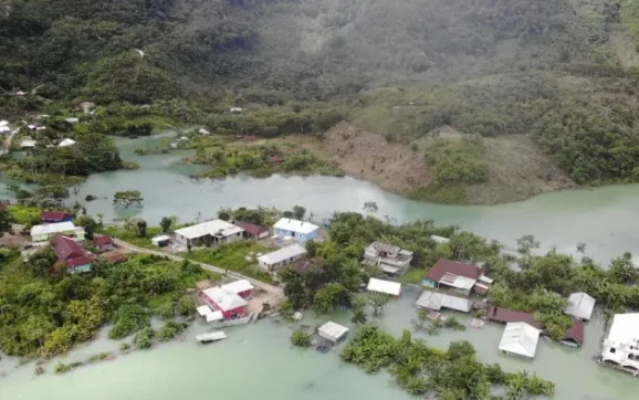 lluvia provoca daños en Huehuetenango, Chiquimula e Izabal