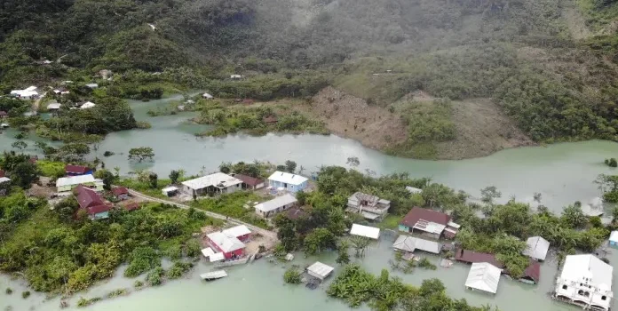 lluvia provoca daños en Huehuetenango, Chiquimula e Izabal