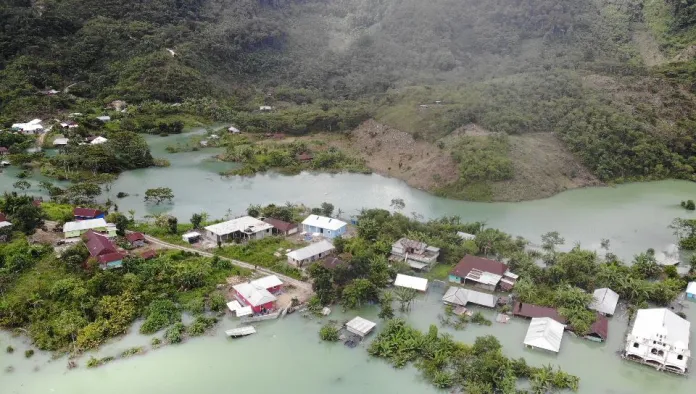 lluvia provoca daños en Huehuetenango, Chiquimula e Izabal