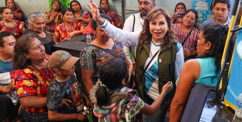 Sandra Torres impulsa su campaña con una exitosa gira en el departamento de Guatemala