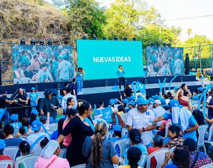 Candidato por Nuevas Ideas a la alcaldía de San Salvador Centro realiza cierre de campaña