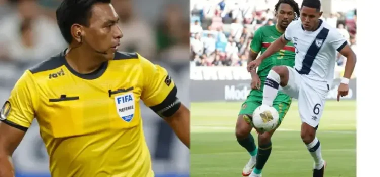 Copa Oro 2025: Walter López será árbitro central de cuartos de final