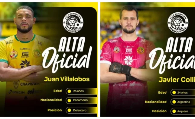 Marquense confirma dos refuerzos antes de debutar en el certamen nacional