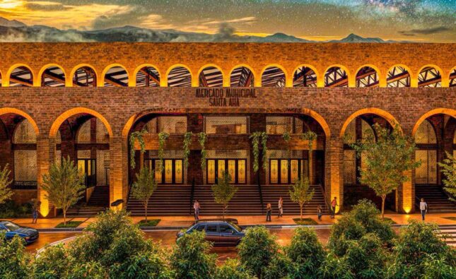 El Salvador muestra al mundo cómo será el nuevo Mercado de Santa Ana