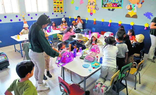 Mineduc recoge información sobre estudiantes vacunados contra el sarampión