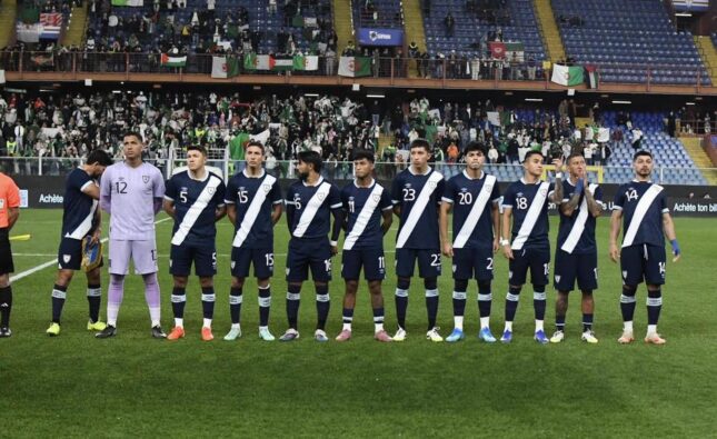 Guatemala es goleada por la mundialista Argelia en Italia