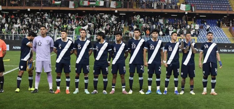 Guatemala es goleada por la mundialista Argelia en Italia