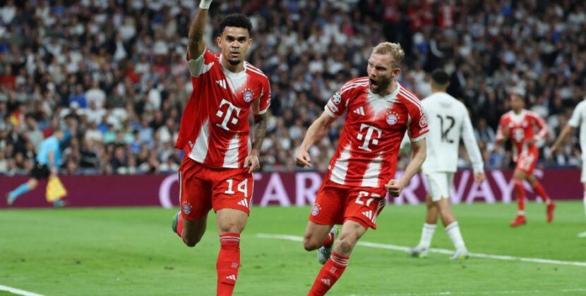 Bayern Múnich asalta el Bernabéu, pero deja vivo al Real Madrid