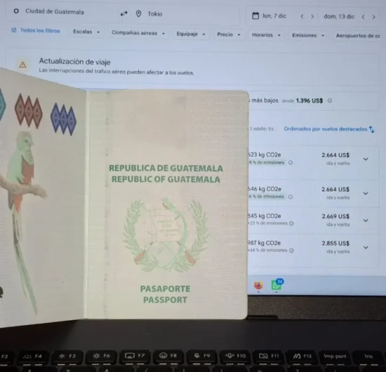 Renovación de pasaporte guatemalteco